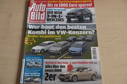 Auto bild 2013 - auto, a4