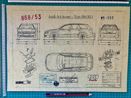 Premium artprint audia4 - premium, ‒