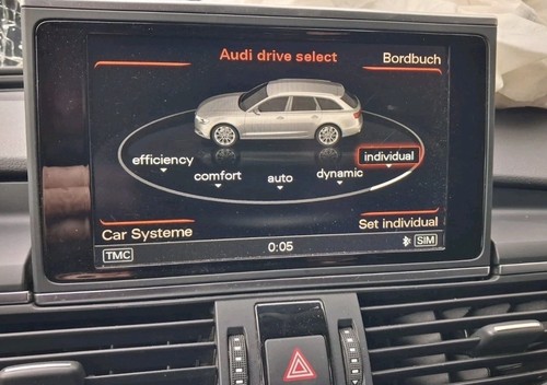 Audi monitor bildschirm - a4,