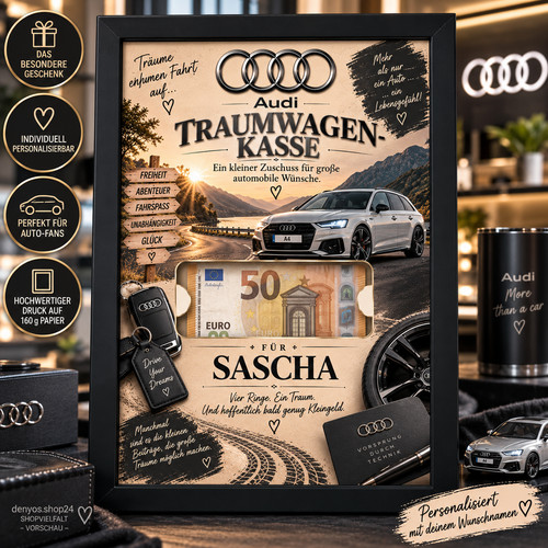 Audi geldgeschenk - audi,