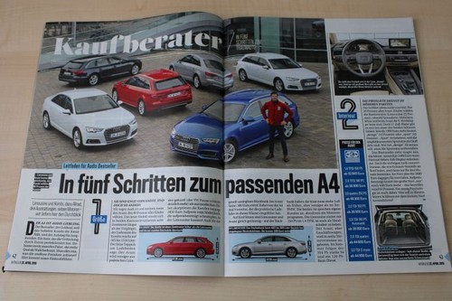 Auto bild 2016 - audi, b9