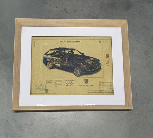Premium artprint audi rs2 - artprint,