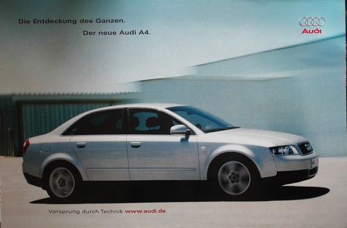 Audi plakat der - vw,